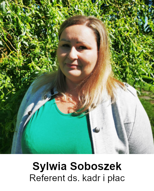 Sylwia Soboszek. Referent ds. kadr i płac