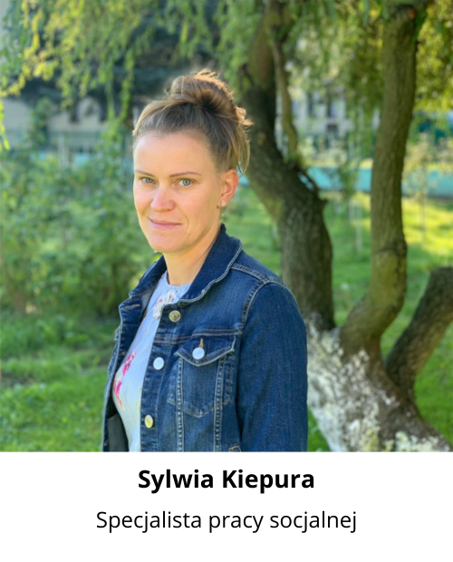 Sylwia Kiepura. Specjalista pracy socjalnej. 