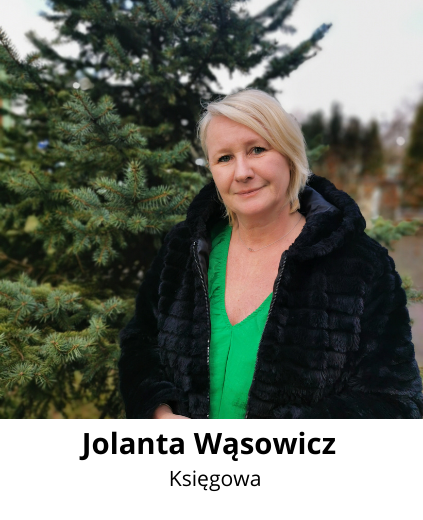Jolanta Wąsowicz. Księgowa. 